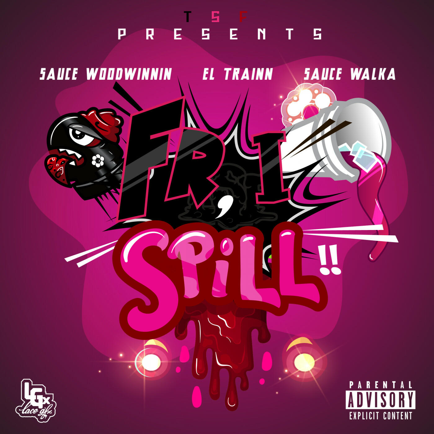 Sauce Walka FR, I Spill (feat. El Trainn, Sauce WoodWinnin) iHeart