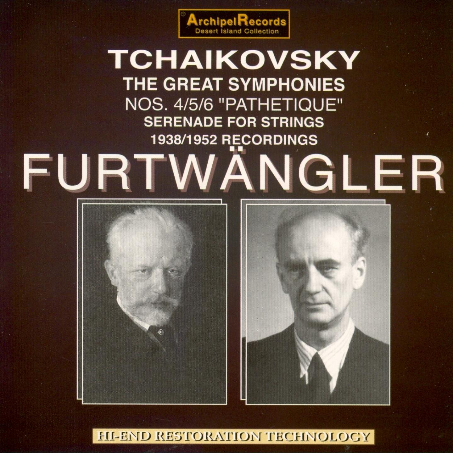 Wilhelm Furtwängler & Vienna Philharmonic Orchestra - Tchaikovsky ...