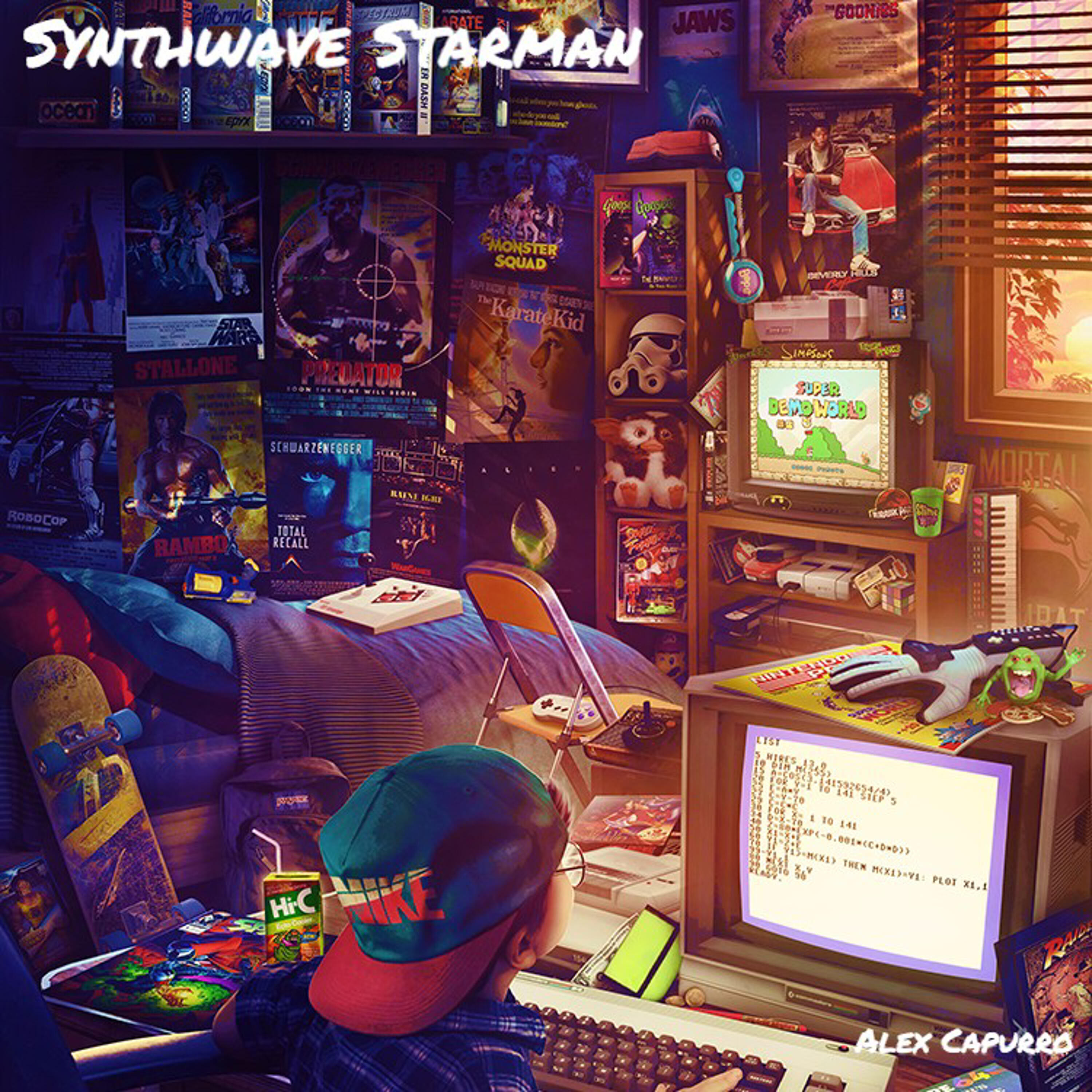 Alex Capurro - Synthwave Starman | iHeart