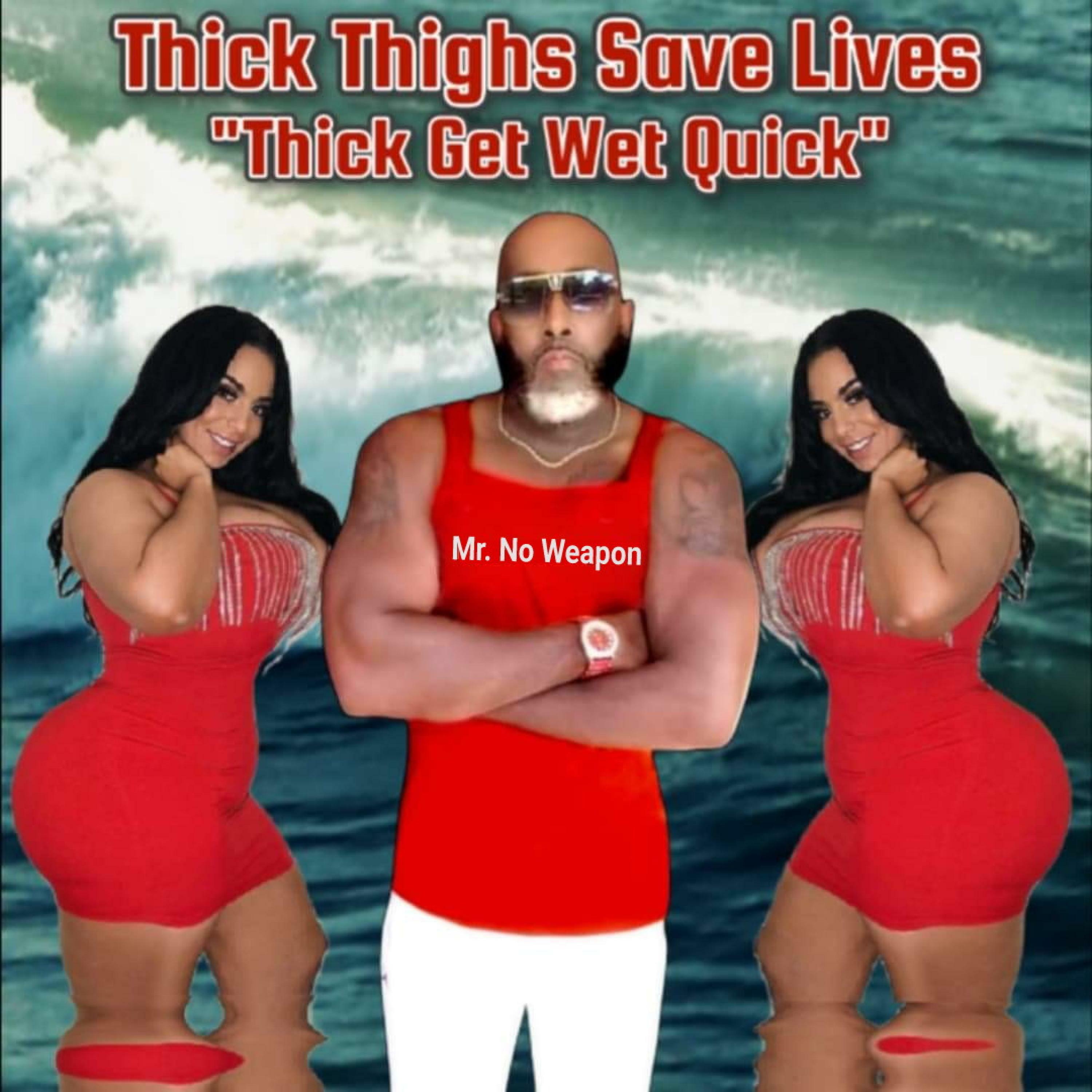 Got Thick Campaign on X: Thick thighs definitely do save lives.. it  inspires them too.  / X