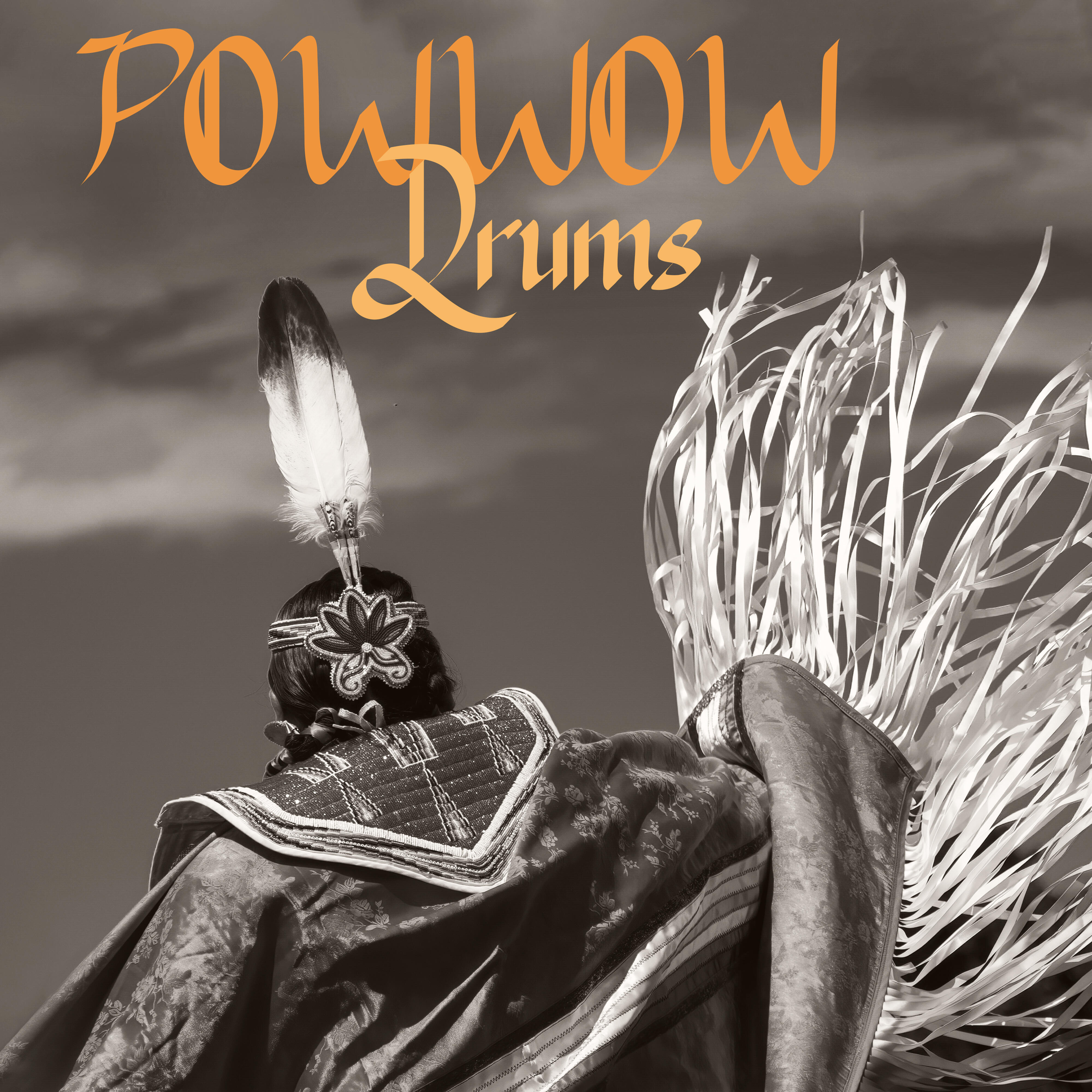 Tribal Drums Ambient Powwow Drums Native American Music with Drums, Flute and Crackling Fire