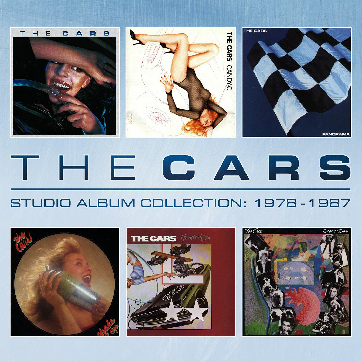 The Cars - Studio Album Collection 1978 1987 Album Cover Sticker Album  Cover Sticker