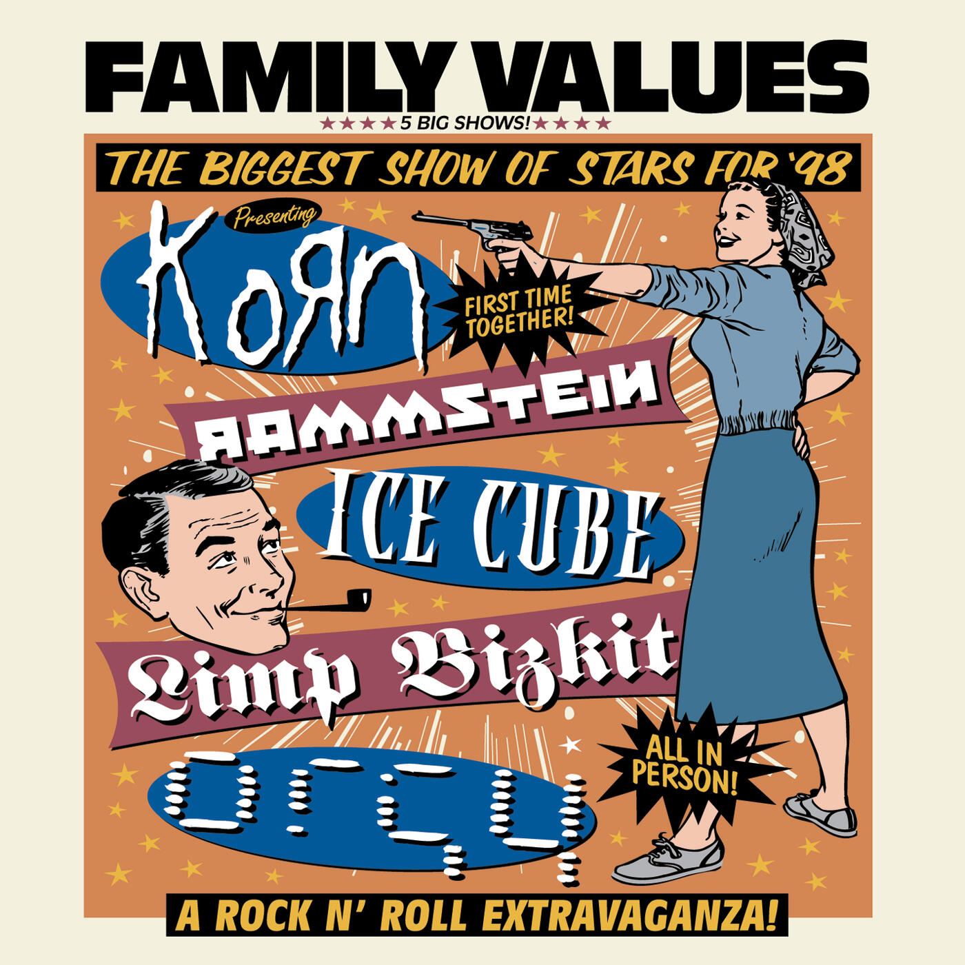 family values tour 1998 tour dates