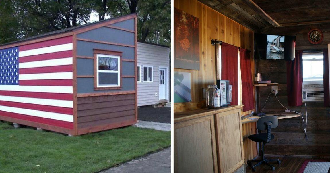 Community Builds Tiny Homes For Homeless Veterans And They Look