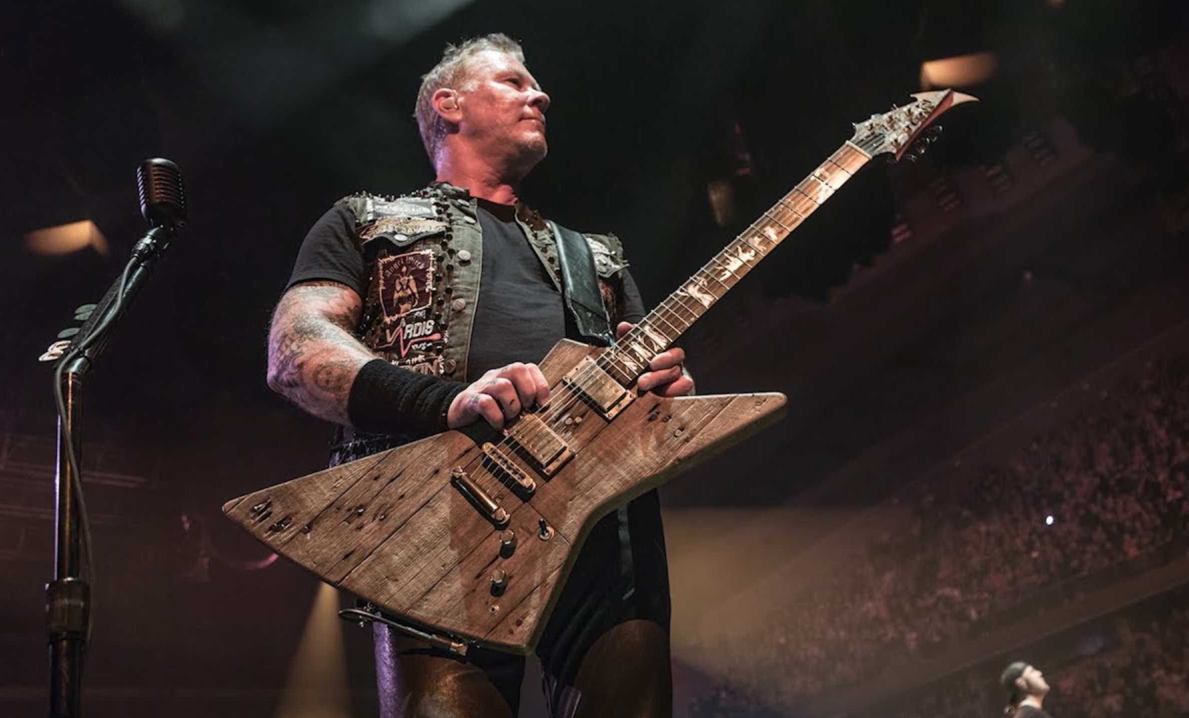 James Hetfield Uses Reclaimed Wood From '80s Practice Garage For New