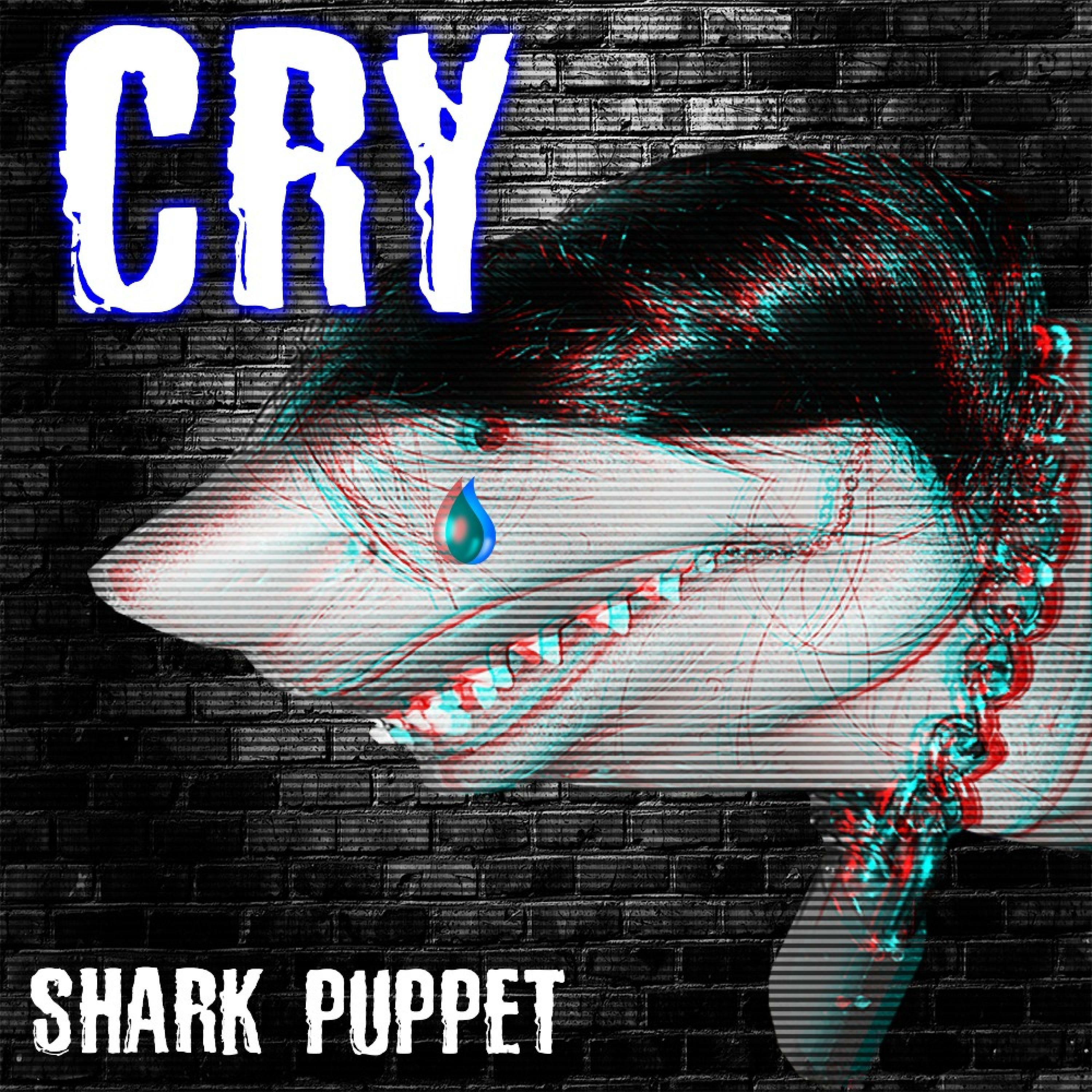 Cry text. The Puppet Cry. Футболка Shark Puppet. Shark песня.