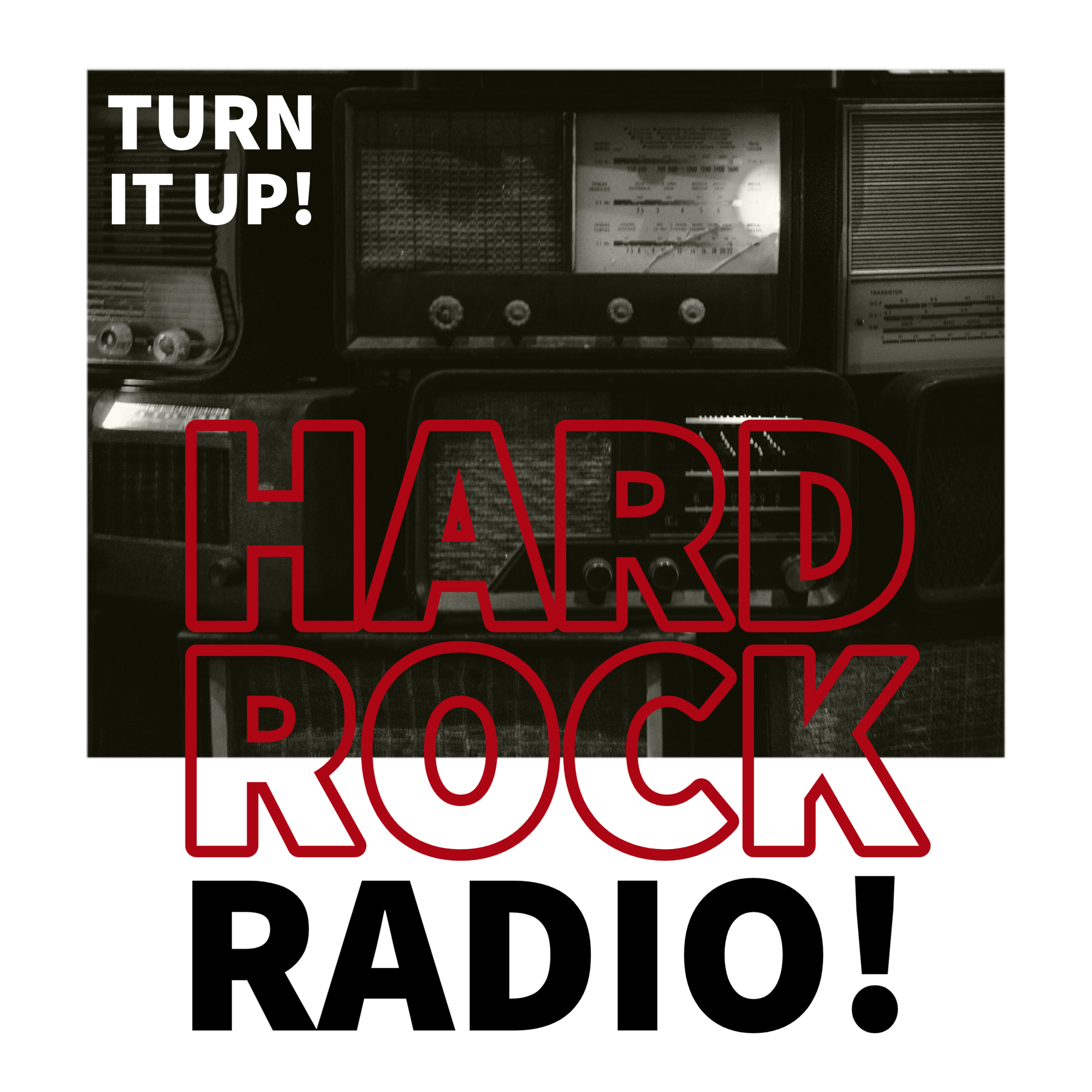 Rock Tune up turn Loud плакаты. Boulder - turn the Radio up.
